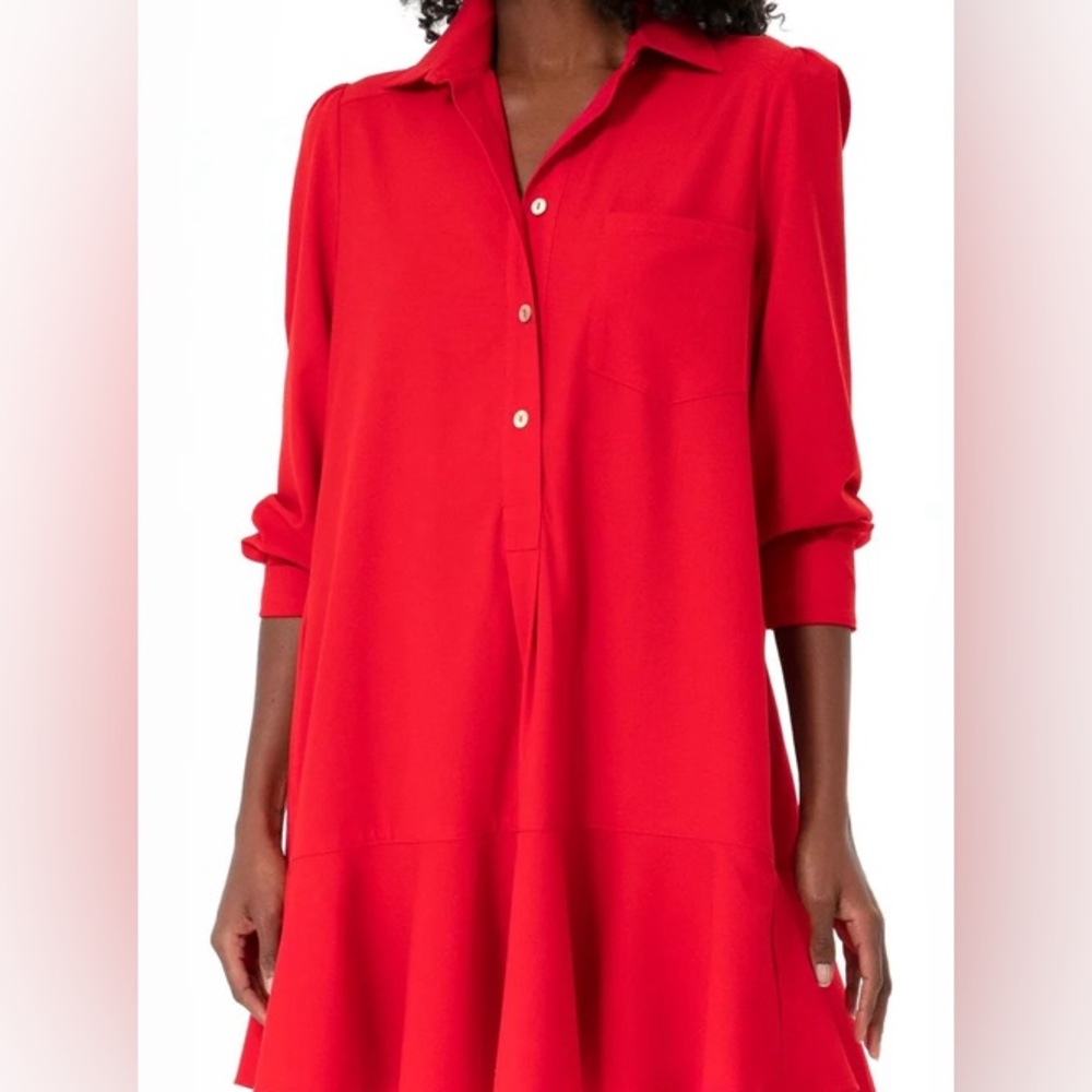 Tuckernuck Crepe Callahan Shirt Dress XL